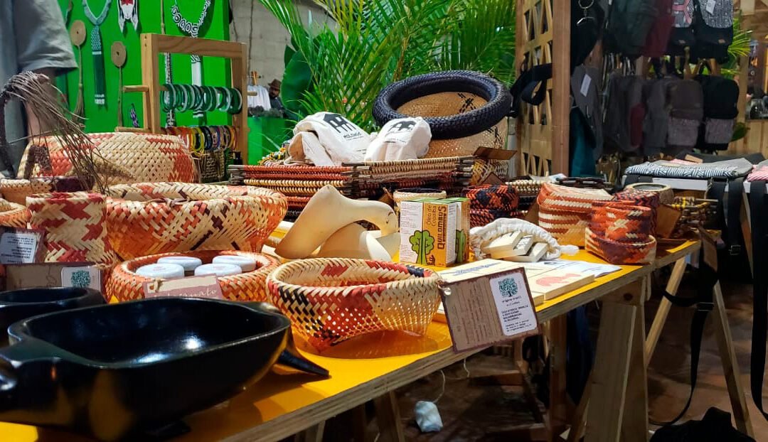 Produtos florestais não madeireiros são expostos em São Paulo