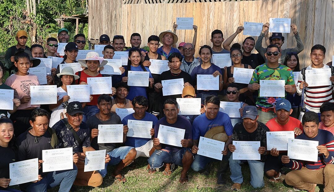 Projeto Entre Águas Amazônicas realiza 1ª oficina com produtores familiares na Ilha do Tarará, no Médio Solimões