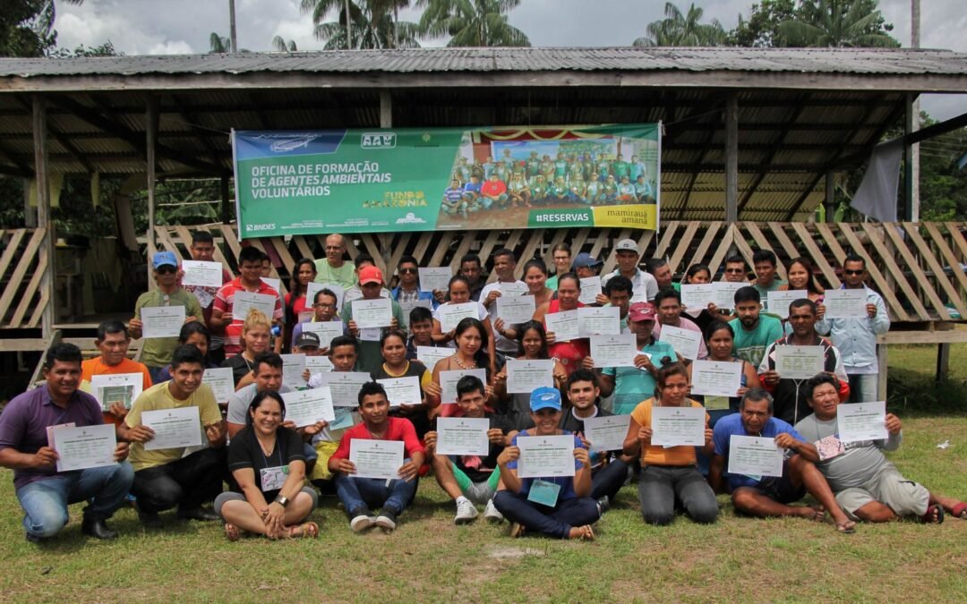 Patrulhamento comunitário voluntário reduz crimes ambientais em áreas protegidas na Amazônia